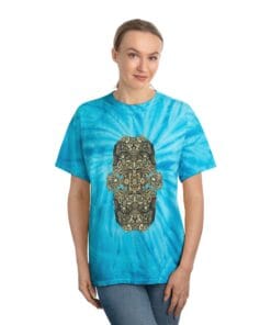 Cyclone Tie-Dye Tee - Vibrant Yellow Relaxed Fit T-Shirt - Afbeelding 12