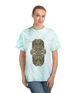 Cyclone Tie-Dye Tee - Vibrant Yellow Relaxed Fit T-Shirt - Afbeelding 8