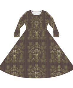 Dance Dress - Shiva and Shakti Energy Balance Harmony Design