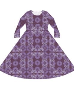 Dance Dress - Batik Lady Bug Pattern for Free Spirits